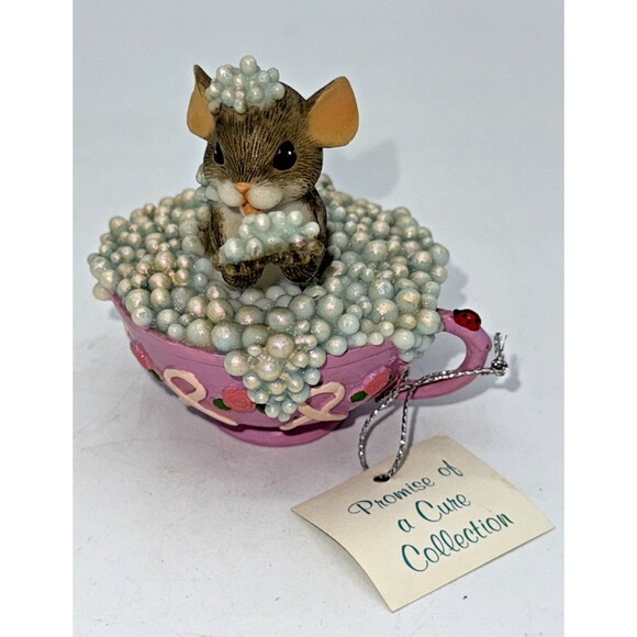 Charming Tails - Bubbling Over For A Cure, Promise Of A Cure Collection 2008 - Picture 1 of 14